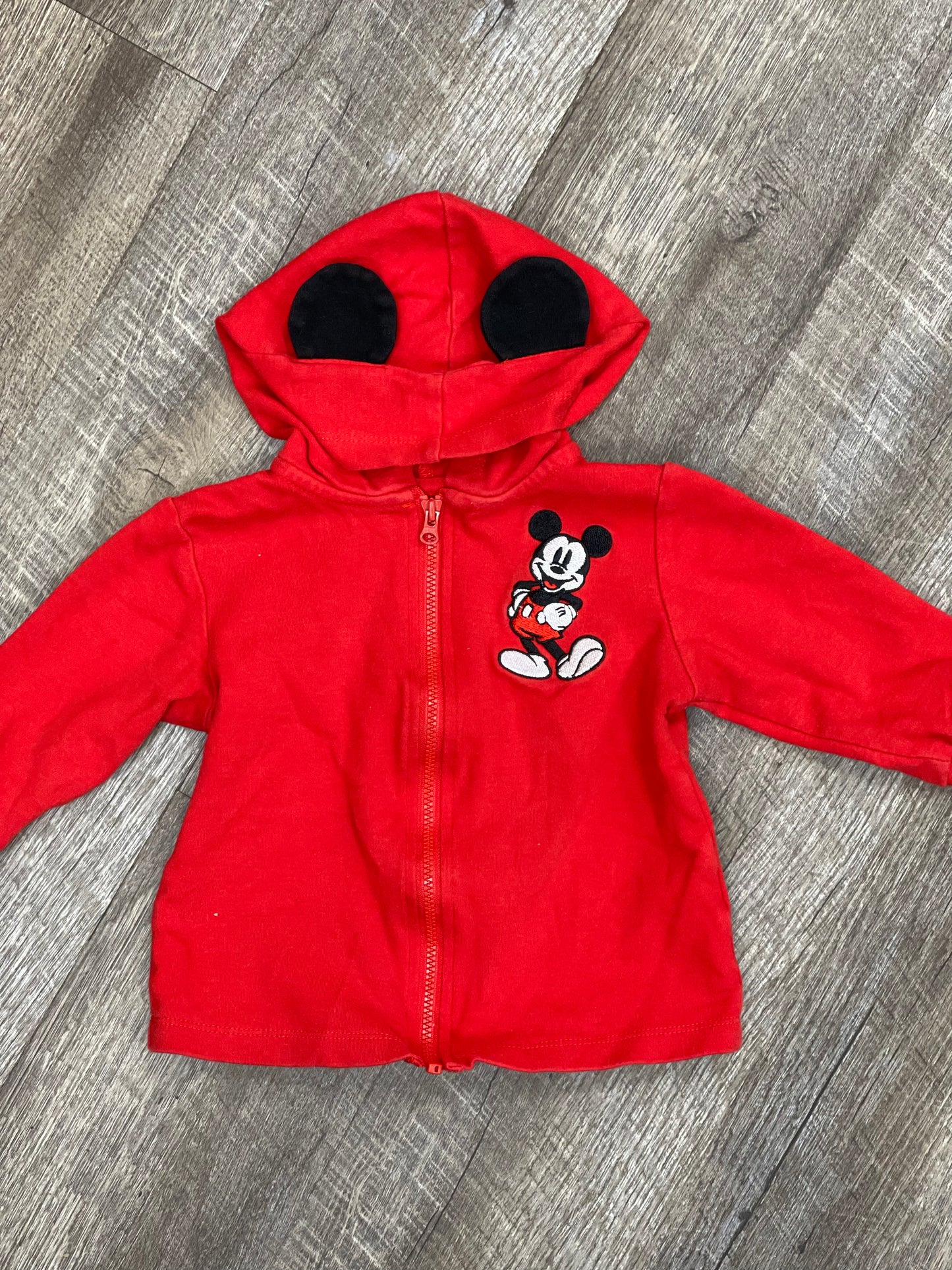 Veste à capuche avec oreilles Mickey - 18m