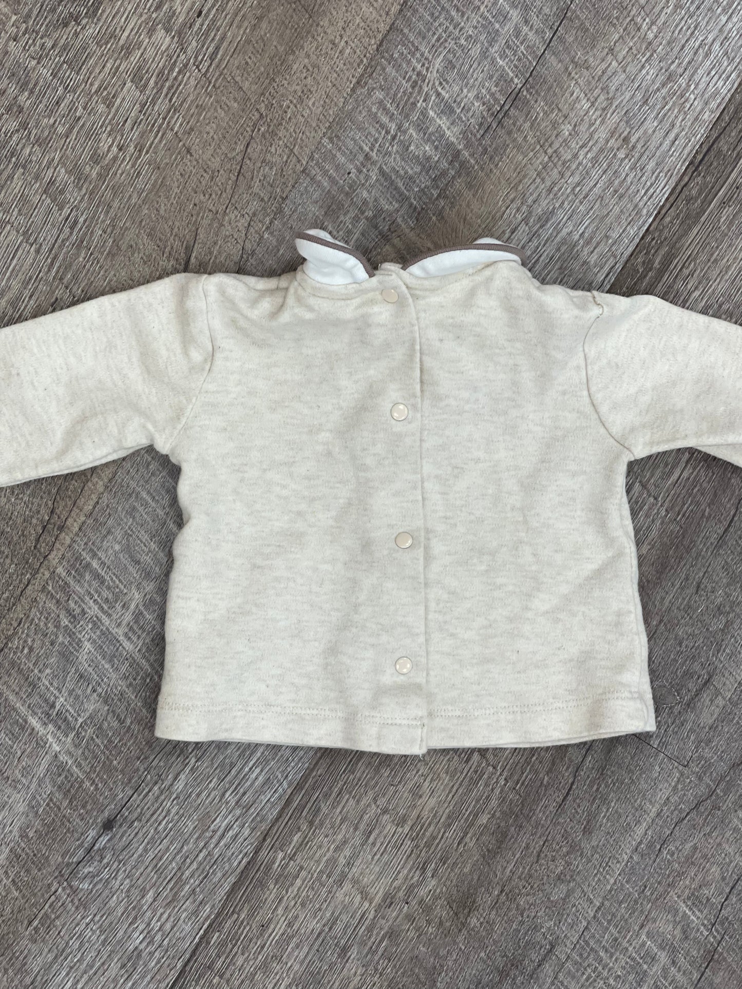 Ensemble beige Bébé Mickey - 1-3m