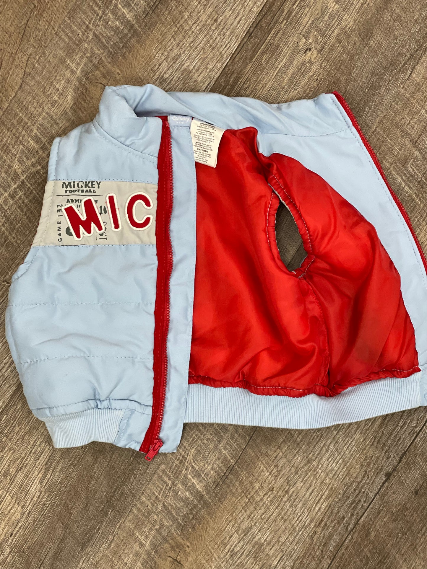 Veste d’extérieur sans manches Mickey - 18m