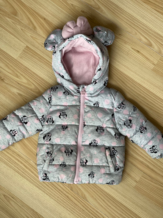 Manteau Minnie - 6-12 mois