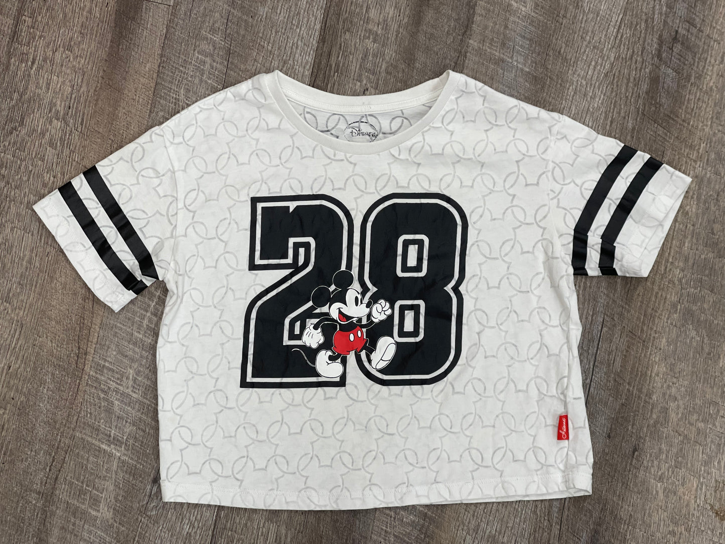 T-Shirt style football Mickey - Small (Adulte)