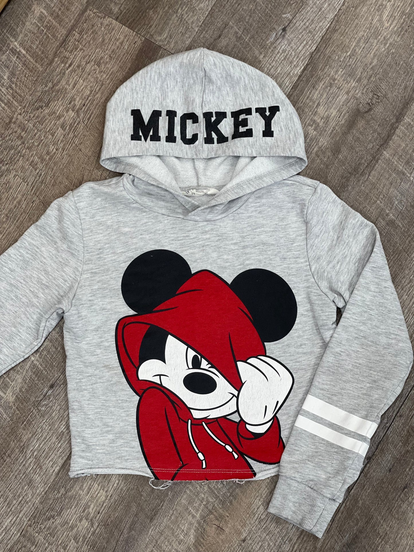 Chandail à capuche court Mickey - Large (10/12)