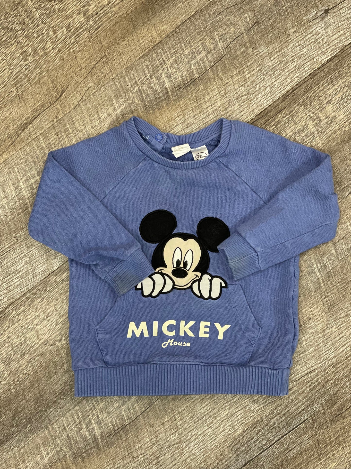 Chandail ouaté Mickey - 12-18m