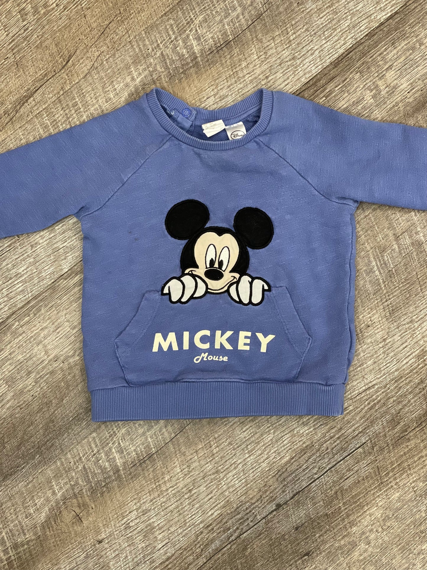 Chandail ouaté Mickey - 12-18m